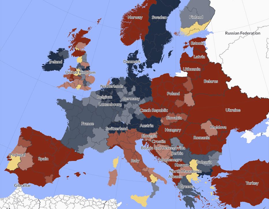 carte européenne