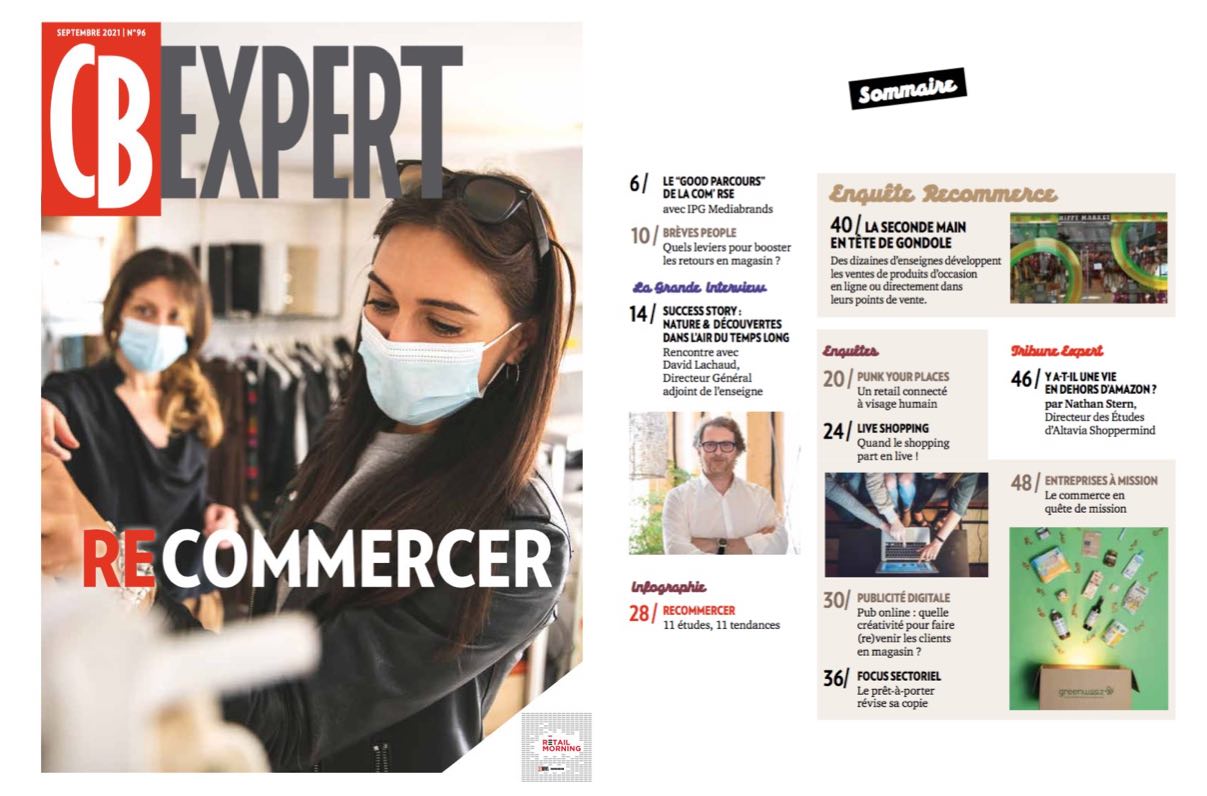 Couv telechargement Magazine CBExpert Recommercer | CB Expert
